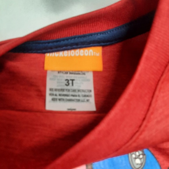 NWT Nickelodeon Paw Patrol Ready For A Ruff Rescue Graphic 2 piece Short Set 3T - Picture 4 of 4